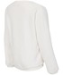 Bluza 4F Bluza dla dużych dziewcząt JBLD203z - kremowa biel -