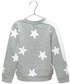 Bluza 4F Bluza dla małych dzieci (dziewcząt) JBLD102 - chłodny jasny szary melanż