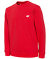 Bluza 4F Bluza dla dużych dzieci (chłopców) JBLM209 - czerwony