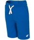 Spodnie 4F Spodenki dresowe dla dużych chłopców JSKMD200Z - niebieski ciemny -