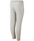 Spodnie 4F Spodnie dresowe dla dużych dzieci (dziewcząt) JSPDD208 - jasny szary melanż