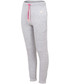 Spodnie 4F Spodnie dresowe dla małych dzieci (dziewcząt) JSPDD101 - jasny szary melanż
