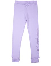spodnie Legginsy dla małych dziewczynek JLEG302 - fiolet pastelowy - - 4f.com.pl