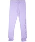 Spodnie 4F Legginsy dla małych dziewczynek JLEG302 - fiolet pastelowy -