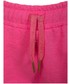 Spodnie 4F Spodenki dresowe dla małych dziewczynek JSKDD101 - neonowy róż -