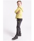 Dres 4F Spodnie dresowe dla małych chłopców JSPMD106z - allover czarny -