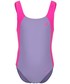 Strój kąpielowy dziecięcy 4F Kostium kąpielowy dla małych dziewczynek JKOS100 - fiolet pastelowy -
