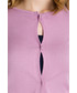 Bluzka Bialcon Różowy sweterek zapinany na guziki