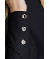 Bluzka Bialcon Czarna bluzka z długim rękawem