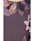 Bluzka Bialcon Luźna bluzka w kwiatki z krótkim rękawem