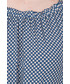 Bluzka Bialcon Wiskozowa bluzka we wzory z luźnymi rękawami