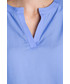 Bluzka Bialcon Bluzka typu nietoperz w kolorze niebieskim