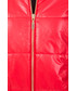 Kurtka Bialcon Pikowana kurtka w kolorze czerwonym