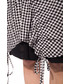 Spódnica Bialcon Asymetryczna czarno-biała spódnica