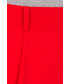 Spódnica Bialcon Elegancka czerwona spódnica z podszewką