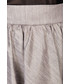 Spódnica Bialcon Złota spódnica maxi z asymetrycznym dołem