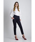 Spodnie Bialcon Granatowe eleganckie spodnie