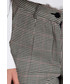 Spodnie Bialcon Spodnie w drobną kratkę w kant