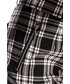 Spodnie Bialcon Czarno-białe spodnie w kant