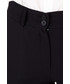 Spodnie Bialcon Czarne spodnie w kant z kieszeniami