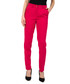 Spodnie Bialcon Różowe spodnie w kant z kieszeniami na przodzie