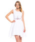 Sukienka Bialcon Lniana sukienka w kolorze białym