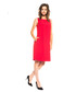 Sukienka Bialcon Zmysłowa sukienka w kolorze czerwonym