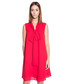 Sukienka Bialcon Czerwona sukienka typu parasolka
