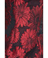 Sukienka Bialcon Żakardowa sukienka w kolorze czerwonym z podszewką
