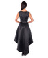 Sukienka Bialcon Asymetryczna czarna sukienka