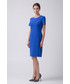 Sukienka Bialcon Niebieska klasyczna sukienka