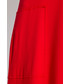Sukienka Bialcon Czerwona dresowa sukienka z długim rękawem
