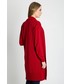 Sweter Bialcon Ciemnoczerwony sweter z opuszczonym rękawem