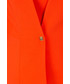 żakiet Bialcon Pomarańczowy elegancki żakiet zapinany na guziki