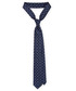 Krawat Lancerto Krawat Granatowy w Kropki