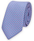 Krawat Lancerto Krawat Błękitny Wzór Geometryczny
