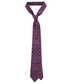 Krawat Lancerto Krawat Fioletowy w Kratę