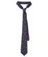 Krawat Lancerto Krawat Granatowy w Kwiatki