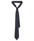 Krawat Lancerto Krawat Granatowy w Kropki
