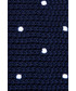Krawat Lancerto Krawat Dzianinowy w Kropki