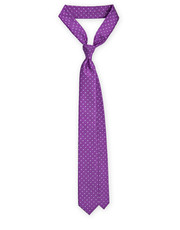 krawat Krawat Fioletowy w kropki - Lancerto.com