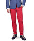 Spodnie męskie Lancerto Spodnie Czerwone Chino Pedro