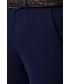 Spodnie męskie Lancerto Spodnie Granatowe Chino Mono II