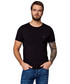 T-shirt - koszulka męska Lancerto Koszulka Czarna Josh