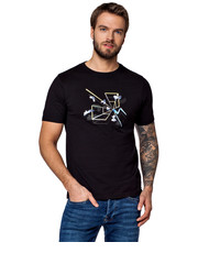 T-shirt - koszulka męska Koszulka Czarna Jerry - Lancerto.com Lancerto