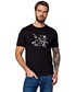 T-shirt - koszulka męska Lancerto Koszulka Czarna Jerry