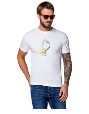 T-shirt - koszulka męska Koszulka Biała Jerry - Lancerto.com Lancerto