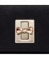 Portfel Nucelle Damski portfel w jednolitym kolorze Czarny