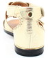 Sandały Lemar 40035 ZŁOTO - Wygodne sandałki rzymianki ze skóry
