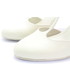 Czółenka Kotyl 5871 ECRU - Skórzane buty ślubne doskonałe do tańca